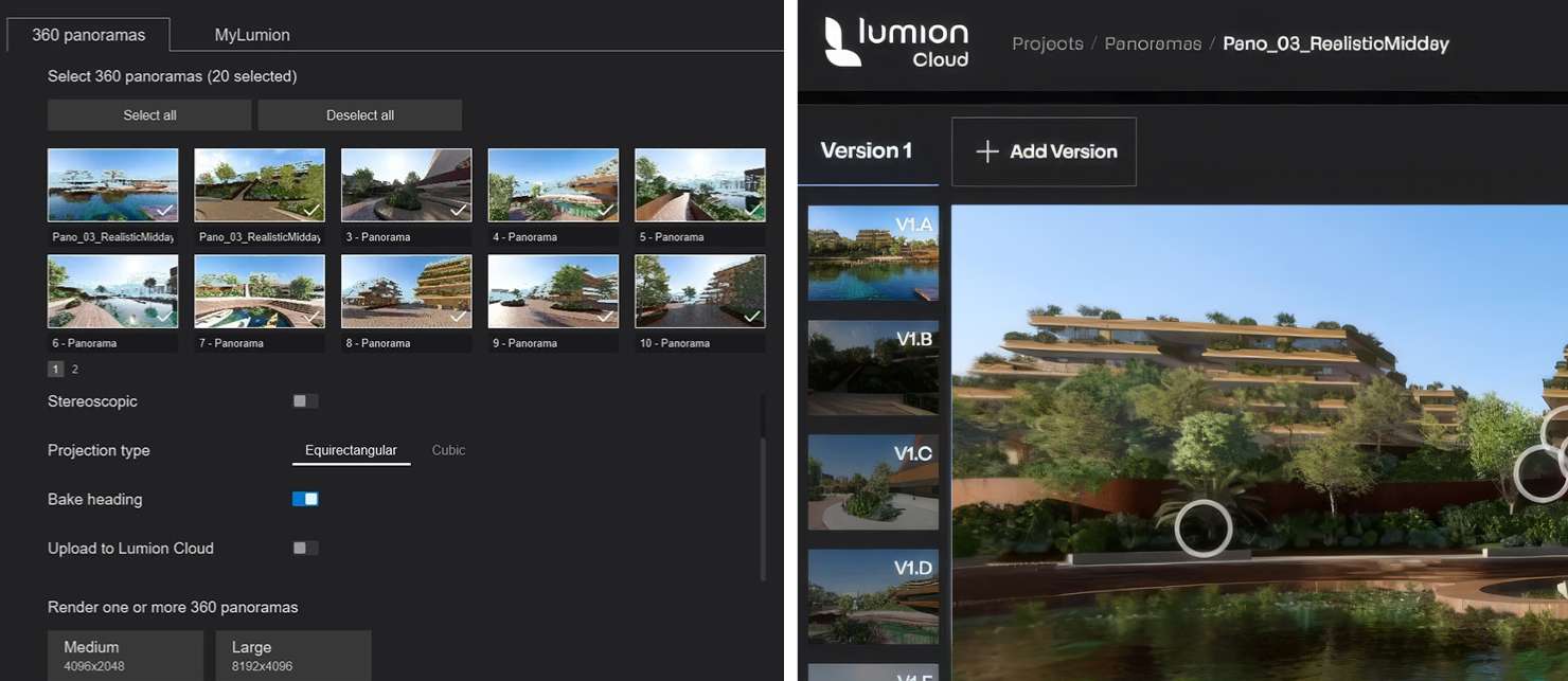 ai upscale feature